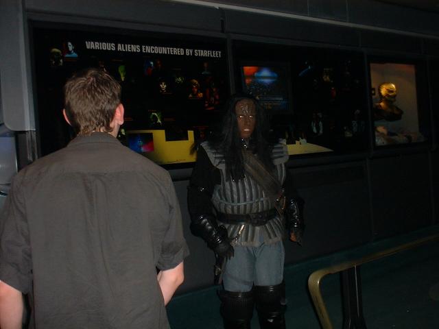 IB at the Star Wars Experience speaking Klingon